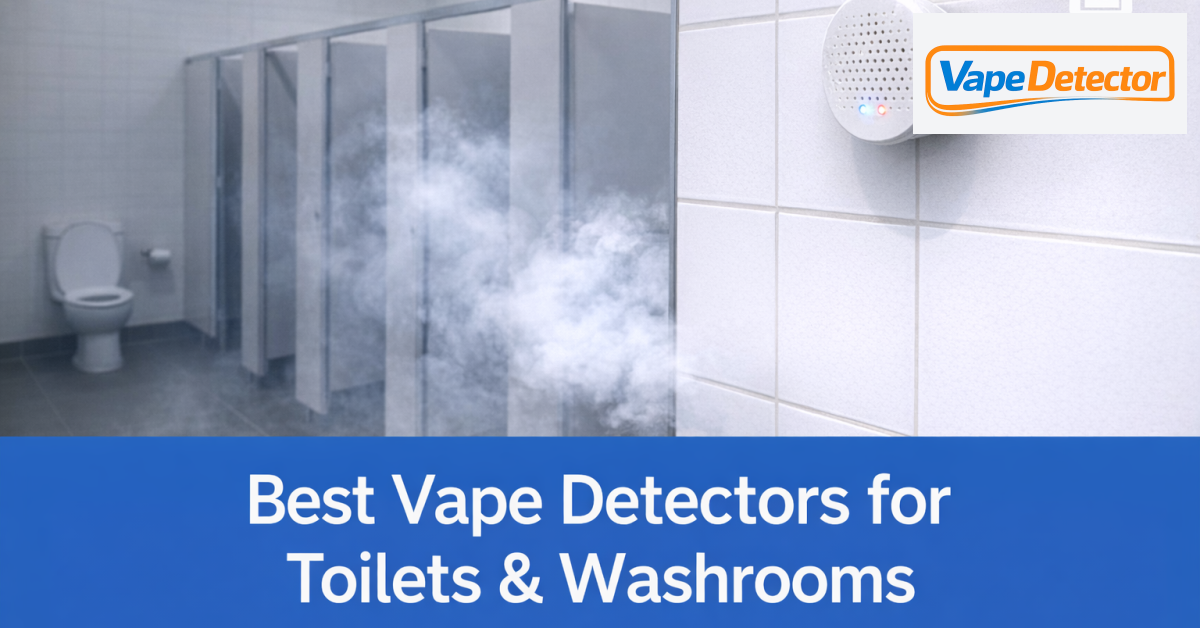 Best Vape Detectors for Toilets & Washrooms
