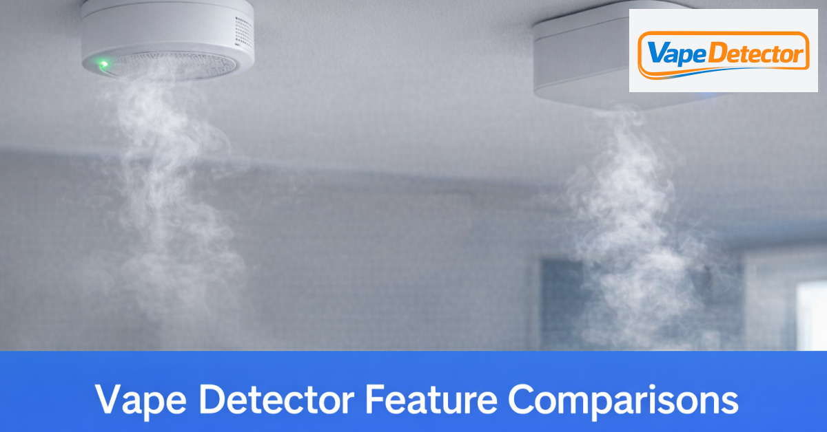 Vape Detector Feature Comparisons