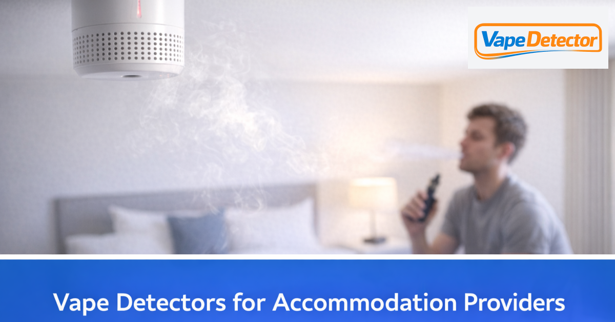 Vape Detectors for Accommodation Providers